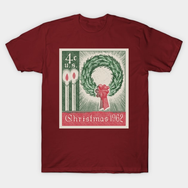 Christmas 1962 postage T-Shirt by ThirteenthFloor